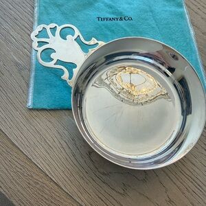 Tiffany & Co. Silver Bowl with Ornate Handle